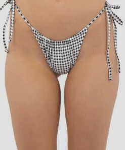 Buy 🔔 Kaiami Cici 👙 Bikini Bottom Black / White 😍