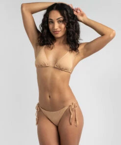 Buy 🎉 Kaiami Phoebe Sliding Triangle 👙 Bikini Top Straw 🌟