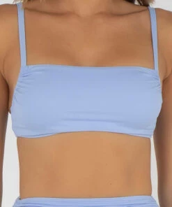 Flash Sale 🤩 Topanga Hannah 👙 Bikini Top Powder Blue 😍 -Hot Sale Citybeach Store 20314006 02 LT XL