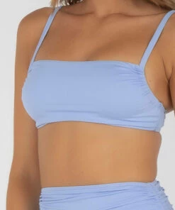 Flash Sale 🤩 Topanga Hannah 👙 Bikini Top Powder Blue 😍 -Hot Sale Citybeach Store 20314006 02 TP XL