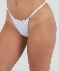 Budget ✨ Topanga Nicki 👙 Bikini Bottom White ⭐ -Hot Sale Citybeach Store 20314012 02 TP XL