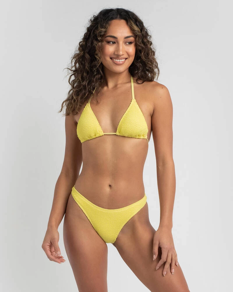 Flash Sale ๐ Topanga Maya Triangle ๐ Bikini Top Pastel Lemon ๐ 5 Flash Sale ๐ Topanga Maya Triangle ๐ Bikini Top Pastel Lemon ๐ - Image 5