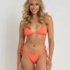 Flash Sale 😀 Kaiami Annie Tie Side 👙 Bikini Bottom Hot Orange 😍