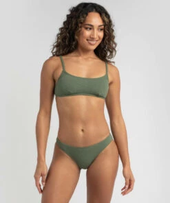 Cheapest 🤩 Kaiami Poppy Cheeky 👙 Bikini Bottom Olive ✨ 6 Cheapest 🤩 Kaiami Poppy Cheeky 👙 Bikini Bottom Olive ✨ -Hot Sale Citybeach Store 20314031 01 LT XL