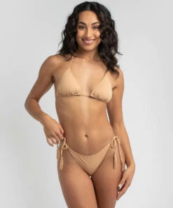 Wholesale 😀 Kaiami Phoebe Tie Side 👙 Bikini Bottom Straw ❤️