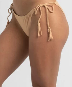 Wholesale 😀 Kaiami Phoebe Tie Side 👙 Bikini Bottom Straw ❤️ -Hot Sale Citybeach Store 20314032 02 RT XL