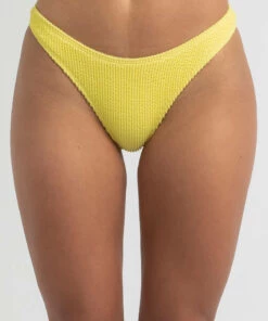 Brand new ✨ Topanga Maya High Cut 👙 Bikini Bottom Pastel Lemon 🤩 -Hot Sale Citybeach Store 20314034 01 LT XL