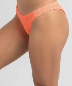 Promo 🧨 Topanga Maya High Cut 👙 Bikini Bottom Pop Peach 👍 -Hot Sale Citybeach Store 20314034 02 RT XL