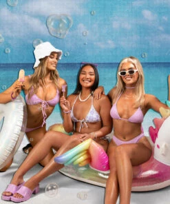 New โ Topanga Maya High Cut ๐ Bikini Bottom Pop Lavender โจ 7 New โ Topanga Maya High Cut ๐ Bikini Bottom Pop Lavender โจ -Hot Sale Citybeach Store 20314034 06 LT XL