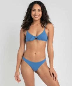 Discount ⌛ Kaiami Sophia High Cut 👙 Bikini Bottom Boy Blue 🥰