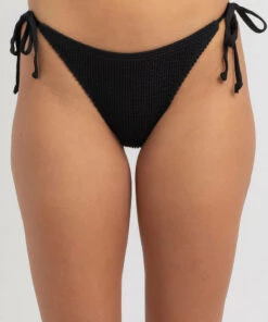 Cheap 😉 Topanga Maya 👙 Bikini Bottom Black 🎁 -Hot Sale Citybeach Store 20314046 01 LT XL