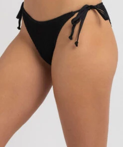 Cheap 😉 Topanga Maya 👙 Bikini Bottom Black 🎁 -Hot Sale Citybeach Store 20314046 01 RT XL
