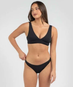 Hot Sale 👏 Kaiami Poppy Crinkle 👙 Bikini Top Black 🔥 6 Hot Sale 👏 Kaiami Poppy Crinkle 👙 Bikini Top Black 🔥 -Hot Sale Citybeach Store 20314062 01 LT XL