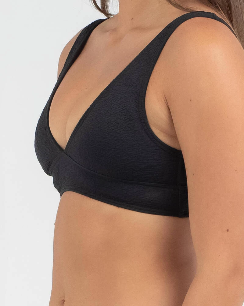 Hot Sale 👏 Kaiami Poppy Crinkle 👙 Bikini Top Black 🔥 4 Hot Sale 👏 Kaiami Poppy Crinkle 👙 Bikini Top Black 🔥 - Image 4