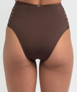 Discount 🔔 Kaiami Mika High Waist 👙 Bikini Bottom Dark Choc ❤️ 9 Discount 🔔 Kaiami Mika High Waist 👙 Bikini Bottom Dark Choc ❤️ -Hot Sale Citybeach Store 20314580 05 TP XL