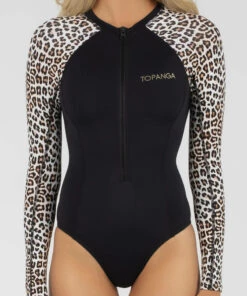 Outlet 😍 Topanga Exotic Long Sleeve Surfsuit Leopard ✔️ 6 Outlet 😍 Topanga Exotic Long Sleeve Surfsuit Leopard ✔️ -Hot Sale Citybeach Store 20314589 01 RT XL