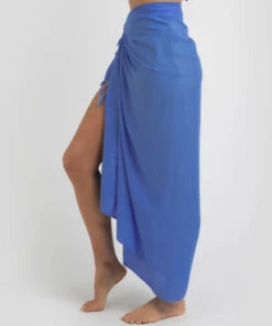 Wholesale 🥰 Topanga Plain Sky Blue Sarong Sky Blue ❤️ -Hot Sale Citybeach Store 20314849 01 RT XL