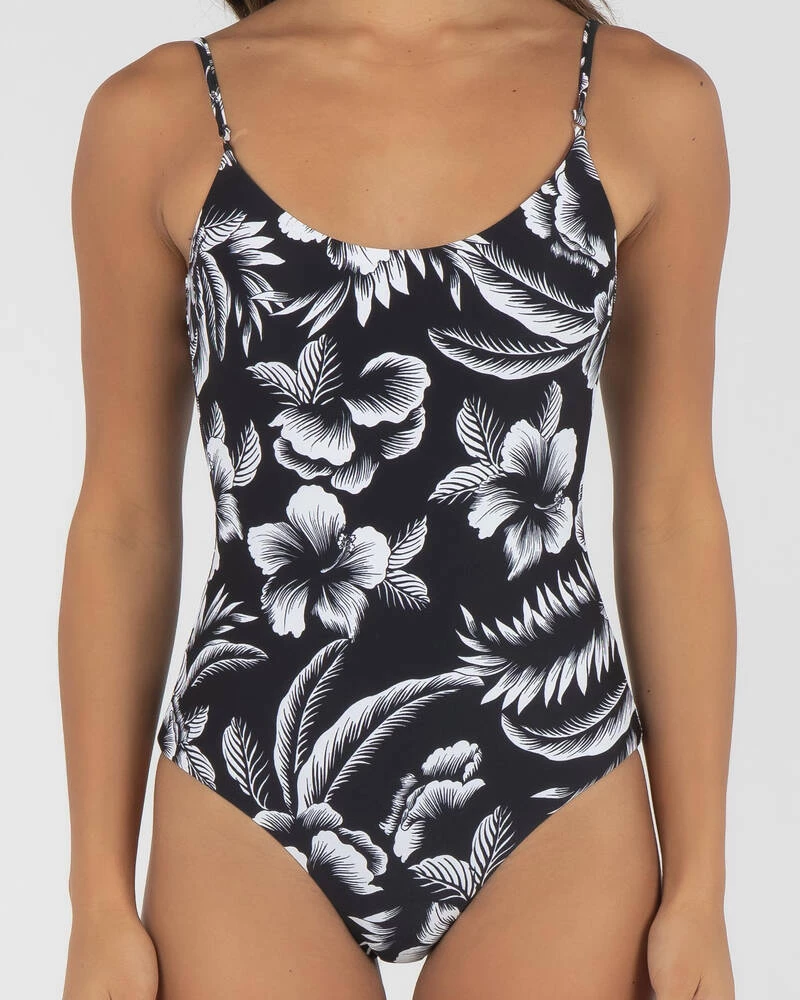 Best Sale 😉 Rip Curl Flores One Piece 🩱 Swimsuit Black 0090 😀 1 Best Sale 😉 Rip Curl Flores One Piece 🩱 Swimsuit Black 0090 😀