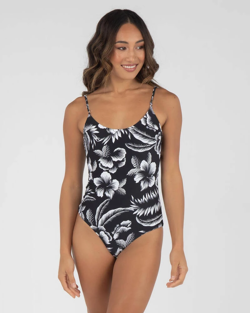 Best Sale 😉 Rip Curl Flores One Piece 🩱 Swimsuit Black 0090 😀 3 Best Sale 😉 Rip Curl Flores One Piece 🩱 Swimsuit Black 0090 😀 - Image 3