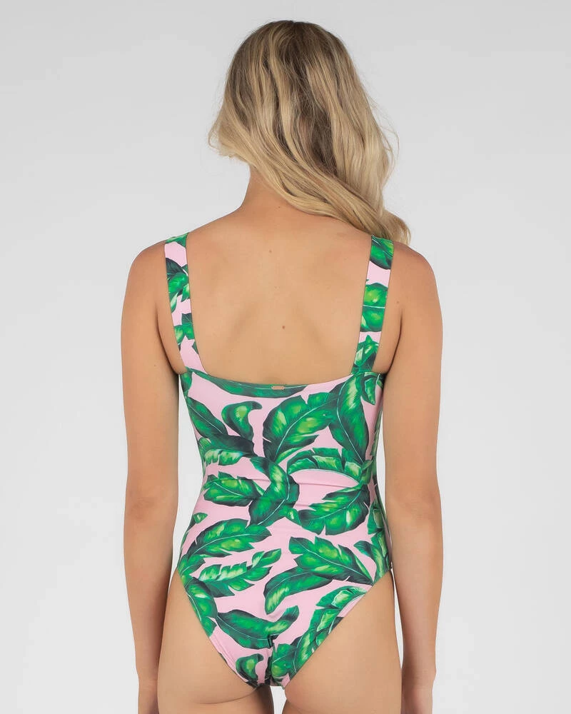Cheap ๐ Topanga Kokomo Palms One Piece ๐ฉฑ Swimsuit Green / Pink ๐ 2 Cheap ๐ Topanga Kokomo Palms One Piece ๐ฉฑ Swimsuit Green / Pink ๐ - Image 2