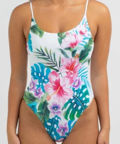 Wholesale 🎉 Topanga Paradiso One Piece 🩱 Swimsuit White / Multi 🎁 -Hot Sale Citybeach Store 20315195 01 RT XL