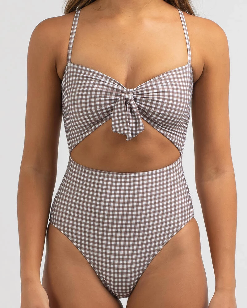 Cheapest ๐ Kaiami Cici One Piece ๐ฉฑ Swimsuit Choc / White ๐ 4 Cheapest ๐ Kaiami Cici One Piece ๐ฉฑ Swimsuit Choc / White ๐ - Image 4