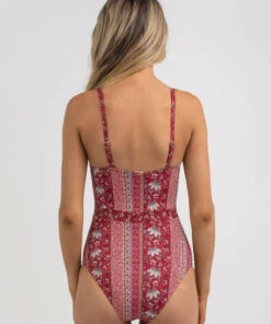 Discount 😉 Kaiami Jordanna One Piece 🩱 Swimsuit Red ⭐ -Hot Sale Citybeach Store 20315227 01 LT XL