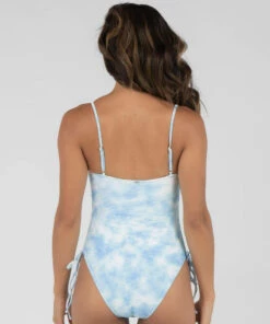 Hot Sale ⭐ Kaiami Haze One Piece 🩱 Swimsuit White / Blue ❤️ -Hot Sale Citybeach Store 20315250 02 RT XL