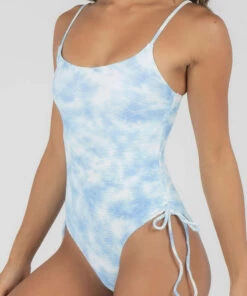 Hot Sale ⭐ Kaiami Haze One Piece 🩱 Swimsuit White / Blue ❤️ -Hot Sale Citybeach Store 20315250 02 TP XL