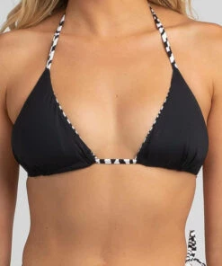 New 🔔 Kaiami Zane Reversible 👙 Bikini Top White / Black ✨ -Hot Sale Citybeach Store 20315363 01 RT XL