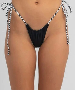 Best Sale 😍 Kaiami Zane Reversible 👙 Bikini Bottom White / Black 🔥 -Hot Sale Citybeach Store 20315367 01 TP XL