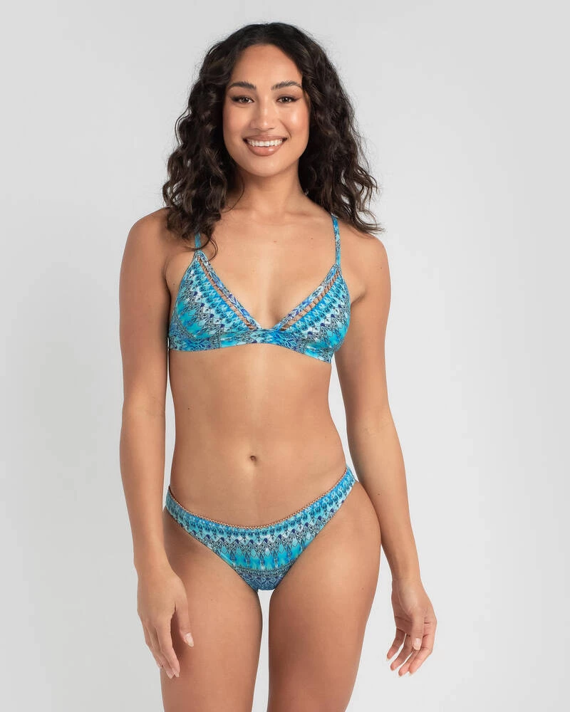 Outlet 🎁 Topanga Marine Jewel Triangle 👙 Bikini Top Blue 🛒 1 Outlet 🎁 Topanga Marine Jewel Triangle 👙 Bikini Top Blue 🛒