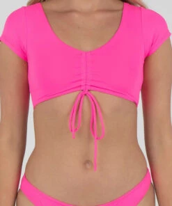 Brand new 🔔 Kaiami Newport 👙 Bikini Top Pink Punch 😀