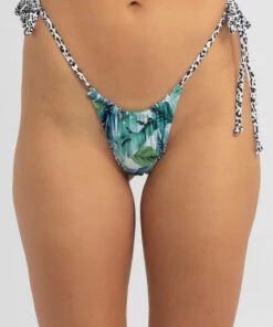 Deals 🛒 Kaiami Key Largo Reversible 👙 Bikini Bottom Green / White 👍 -Hot Sale Citybeach Store 20315616 01 LT XL