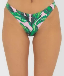 Discount 👍 Topanga Kokomo Palms 👙 Bikini Bottom Green / Pink 🛒 -Hot Sale Citybeach Store 20315628 01 LT XL