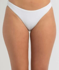 New 🌟 Topanga Maria High Cut 👙 Bikini Bottom White 🔔