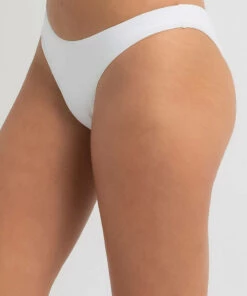 New 🌟 Topanga Maria High Cut 👙 Bikini Bottom White 🔔 -Hot Sale Citybeach Store 20315663 06 RT XL