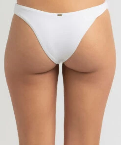 New 🌟 Topanga Maria High Cut 👙 Bikini Bottom White 🔔 -Hot Sale Citybeach Store 20315663 06 TP XL