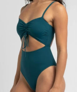Discount 🎉 Kaiami Dakota Ruch One Piece 🩱 Swimsuit Lake Green 🧨 -Hot Sale Citybeach Store 20315761 02 RT XL