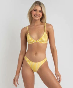 Cheapest 👏 Kaiami Brighton 👙 Bikini Top White / Yellow 💯 7 Cheapest 👏 Kaiami Brighton 👙 Bikini Top White / Yellow 💯 -Hot Sale Citybeach Store 20316042 02 LT XL