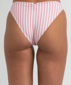 New 👍 Kaiami Brighton Classic 👙 Bikini Bottom White / Pink 🥰 -Hot Sale Citybeach Store 20316044 04 LT XL