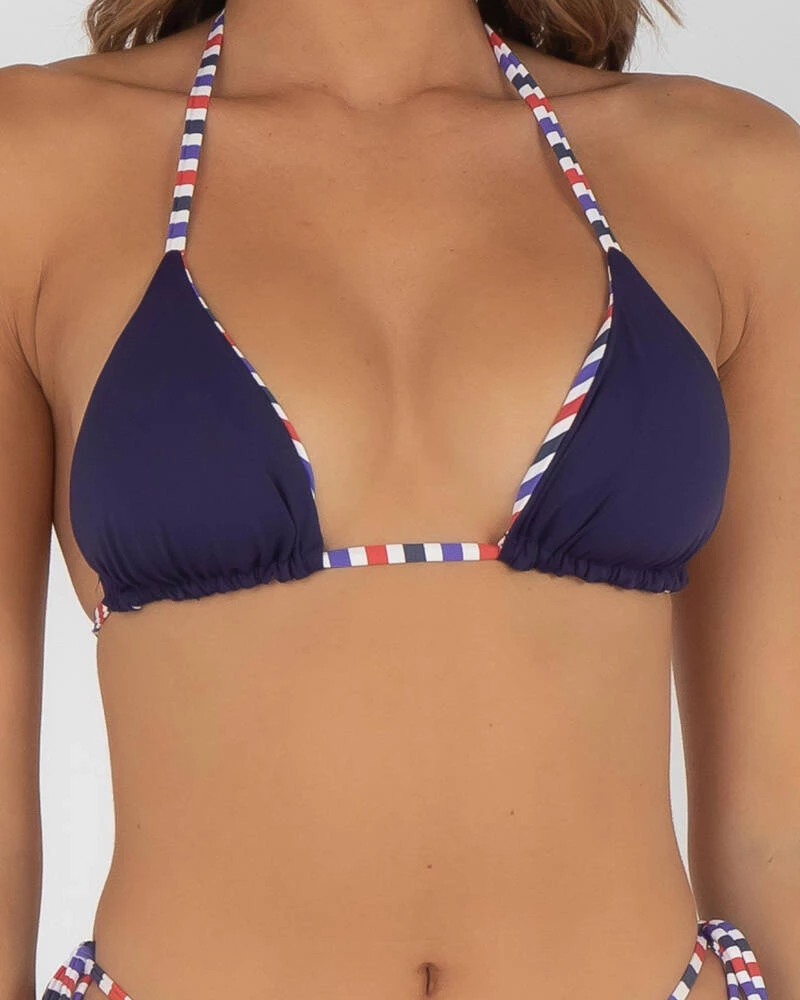 Hot Sale ๐คฉ Topanga Saville Reversible ๐ Bikini Top White / Red-blue ๐ 5 Hot Sale ๐คฉ Topanga Saville Reversible ๐ Bikini Top White / Red-blue ๐ - Image 5