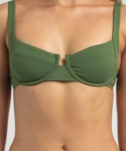 Best Sale ๐ Topanga Lemmi Balconette ๐ Bikini Top Palm โจ