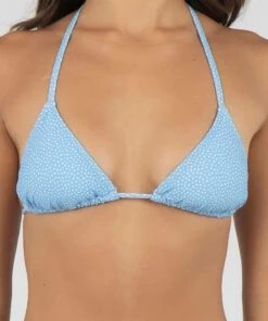 Hot Sale 🔔 Topanga Billie 👙 Bikini Top Blue / White 👍