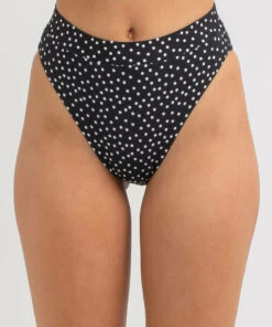 Best Sale 🤩 Kaiami Stacy 👙 Bikini Bottom Black / White ✔️ -Hot Sale Citybeach Store 20316638 01 RT XL