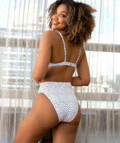 Top 10 😀 Kaiami Stacy 👙 Bikini Bottom White / Black 🎉