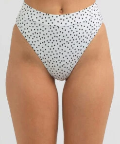 Top 10 😀 Kaiami Stacy 👙 Bikini Bottom White / Black 🎉 -Hot Sale Citybeach Store 20316638 02 RT XL