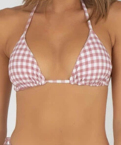 Outlet 👏 Topanga Rosanne Reversible 👙 Bikini Top White/multi ⭐