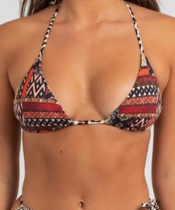 Brand new 👍 Kaiami Nikita Reversible Sliding Triangle 👙 Bikini Top Multi/leopard 👏 -Hot Sale Citybeach Store 20316998 01 RT XL