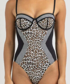 Best deal ๐งจ Topanga Exotic Balconette One Piece ๐ฉฑ Swimsuit Leopard/black ๐ 7 Best deal ๐งจ Topanga Exotic Balconette One Piece ๐ฉฑ Swimsuit Leopard/black ๐ -Hot Sale Citybeach Store 20317065 01 RT XL